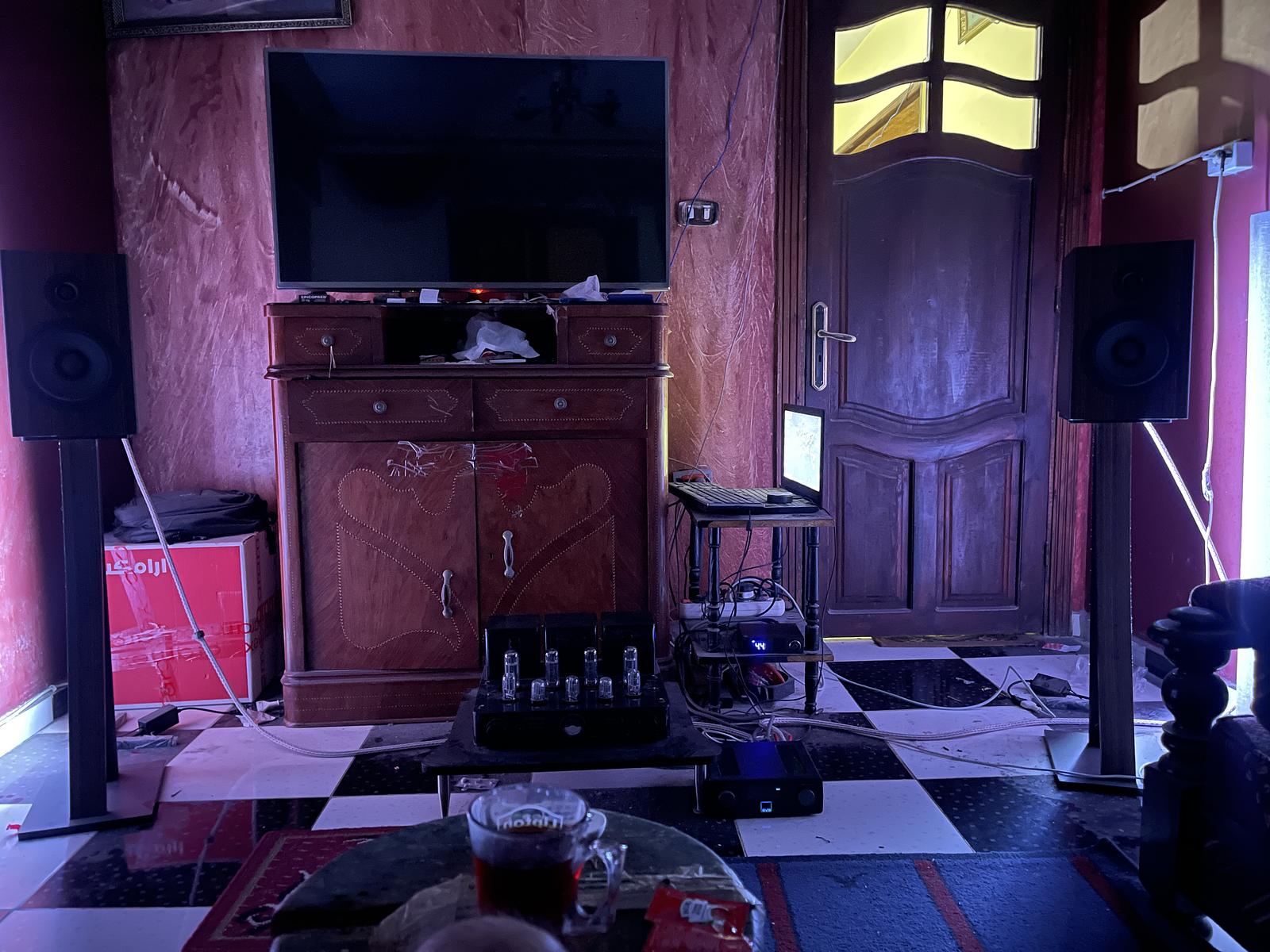 My not so good looking listening room